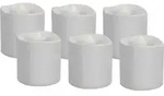 Goobay 6er-Set LED-Teelichter - Kerzen-Set mit Fernbedienung, f&uuml;r den Innenbereich