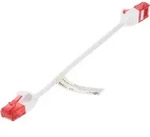 Goobay CAT 6 Slim-Patchkabel, U/UTP, wei&szlig;
