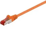 Goobay CAT 6 Patchkabel, S/FTP (PiMF), Orange