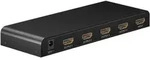 Goobay HDMITM-Splitter 1 auf 4 (4K @ 30 Hz) - teilt 1x HDMITM-Eingangssignal auf 4x