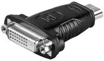 Goobay HDMITM/DVI-D-Adapter, vernickelt - HDMITM-Stecker (Typ A) > DVI-D-Buchse