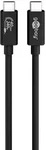 Goobay Sync & Charge USB-CTM-Kabel, USB4TM Gen 3x2, 240 W, 0,7 m - USB-CTM-Stecker >