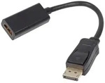 DisplayPort/HDMI Adapterkabel 1.2, vergoldet DisplayPort-Stecker > HDMI-Buchse (Typ