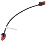 Goobay CAT 6 Slim-Patchkabel, U/UTP, Schwarz