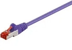 Goobay CAT 6 Patchkabel, S/FTP (PiMF), Violett
