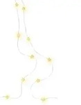 Goobay 20er LED-Silberdraht-Lichterkette "Sterne" - mit Timer-Funktion,...