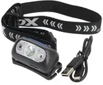 LED Sensor-Kopfleuchte H230, Kopfband reflektierend sowie mit Bewegungssensor