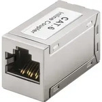 Goobay RJ45 Modularkupplung/Verbinder, CAT 6 - 2x RJ45-Buchse (8P8C)