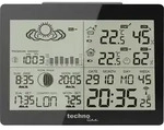 WS 6760 - moderne Wetterstation in schwarzer Hochglanz-Optik