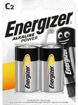 Energizer Batterie Alkaline, Baby, C, LR14, 1.5V Alkaline Power, Retail Blister
