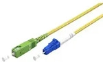 Goobay Glasfaserkabel (FTTH), Singlemode (OS2) Yellow, (Simplex)
