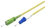 Goobay Glasfaserkabel (FTTH), Singlemode (OS2) Yellow, (Simplex)