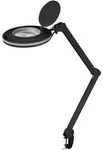 Goobay LED-Klemm-Lupenleuchte, 9 W, schwarz - 80-730 lm, dimmbar, 127 mm