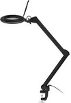Goobay LED-Klemm-Lupenleuchte, 10 W, schwarz - 800 lm, Helligkeit & Lichtfarbe