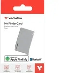 Verbatim Tracker, My Finder Card, MYFCR-01S, silber Bluetooth, Akku, f&uuml;r Apple Find