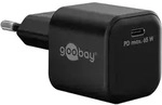 Goobay USB-CTM PD Schnellladeger&auml;t Nano (65 W) schwarz - 1x USB-CTM-Anschluss...