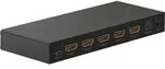 Goobay HDMITM-Umschaltbox 4 auf 1 mit Audio-Ausgang - zum Umschalten zwischen 4x