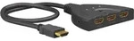 Goobay HDMITM-Umschaltbox 3 auf 1 (4K @ 60 Hz) - zum Umschalten zwischen 3x