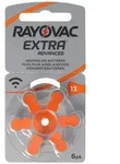 Rayovac H&ouml;rger&auml;tebatterie H13MF Nr. 13 PR48 Extra Advanced, 310mAh 6 St&uuml;ck im