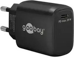 Goobay USB-CTM PD Schnellladeger&auml;t (25 W) schwarz - 1x USB-CTM-Anschluss (Power