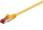 Goobay CAT 6 Patchkabel, S/FTP (PiMF), Gelb
