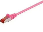 Goobay CAT 6 Patchkabel, S/FTP (PiMF), Magenta