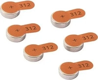Intenso H&ouml;rger&auml;te-Batterie &bdquo;Energy Ultra&ldquo; &ndash; A312 / PR41, 1,45 Volt (6er Pack)