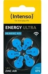Intenso H&ouml;rger&auml;te-Batterie &bdquo;Energy Ultra&ldquo; &ndash; A675 / PR44, 1,45 Volt (6er Pack)