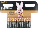 Duracell Batterie Alkaline, Micro, AAA, LR03, 1.5V Plus, Extra Life, Retail Blister
