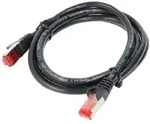 Goobay CAT 6 Patchkabel, S/FTP (PiMF), Schwarz