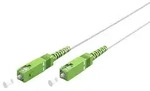 Goobay Glasfaserkabel (FTTH), Singlemode (OS2) White, (Simplex)