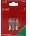 3 St&uuml;ck Topkerze E10 55V 3W 1051-030