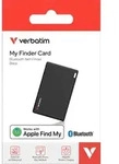 Verbatim Tracker, My Finder Card, MYFCR-01B, schwarz Bluetooth, Akku, f&uuml;r Apple Find