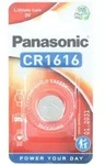 Panasonic Batterie Lithium, Knopfzelle, CR1616, 3V Electronics, Lithium Power, Retail