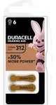 Duracell Batterie Zinc Air, 312, 1.4V Easy Tab, Retail Blister (6-Pack)