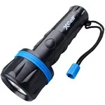 LED-Taschenlampe Rubber 2D robust, sto&szlig;fest, f&uuml;r 2x D Mono LR20 Batterien