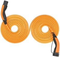 LAPP MOBILITY Selbstaufrollendes Ladekabel Typ 2, bis zu 22 kW, 7 m, orange -
