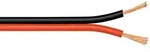 Goobay Lautsprecherkabel rot;schwarz CU - 100 m Spule, Querschnitt 2 x 0,35 mm2