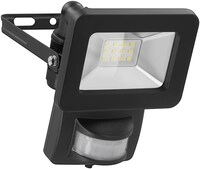 Goobay LED-Au&szlig;enstrahler, 10 W, mit Bewegungsmelder - mit 850 lm, neutralwei&szlig;em