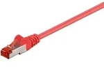 Goobay CAT 6 Patchkabel, S/FTP (PiMF), Rot