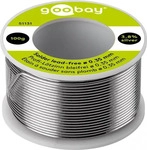Goobay Profi L&ouml;tzinn bleifrei, &oslash; 0,35 mm, 100 g Rolle - Zusammensetzung: 3,8 %