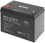 Wing BTX12-75LS 12V 75Ah high rate hochstromf&auml;hig Bleiakku AGM Blei Gel Akku