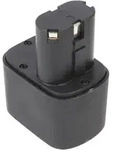 Akku passend f&uuml;r KLAUKE RAM3 9,6V, 3.0AH NI-MH-AKKU