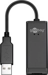 Goobay USB 2.0 Fast Ethernet Netzwerkkonverter - zum Anschluss eines PC/MAC mit