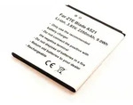 Akku passend f&uuml;r ZTE Blade A521, Li-Ion, 3,85V, 2350mAh, 9,0Wh, built-in, ohne