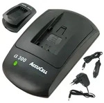 AccuCell Ladeger&auml;t passend f&uuml;r Canon BP-709 Akku, BP-718, BP-727, BP-745