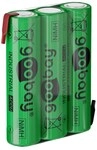 Goobay 3x AAA (Micro) - 800 mAh - L&ouml;tfahne (Z), Nickel-Metallhydrid Akku (NiMH), 3,6