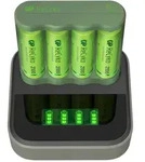 USB-Modell Ladeger&auml;t GP B421 Basic-Line 4 x ReCyko AA 2100 mAh USB Dockingstation