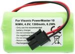 Akku passend f&uuml;r Visonic PowerMaster 10 Akku-NiMH GP130AAM4YMX 4,8 Volt...