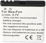 Akku passend f&uuml;r Bea-Fon SL652A, SL652AF, SL652AD, SL660, SL670 Akku